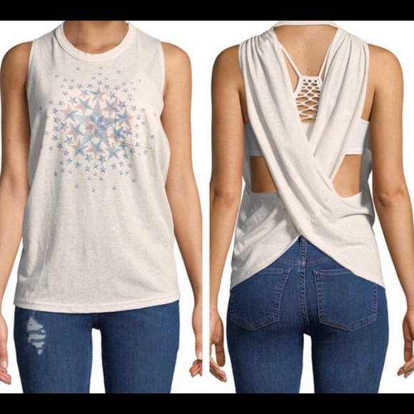 Free People Tops - NWT Free People Movement Star Graphic Tank Top